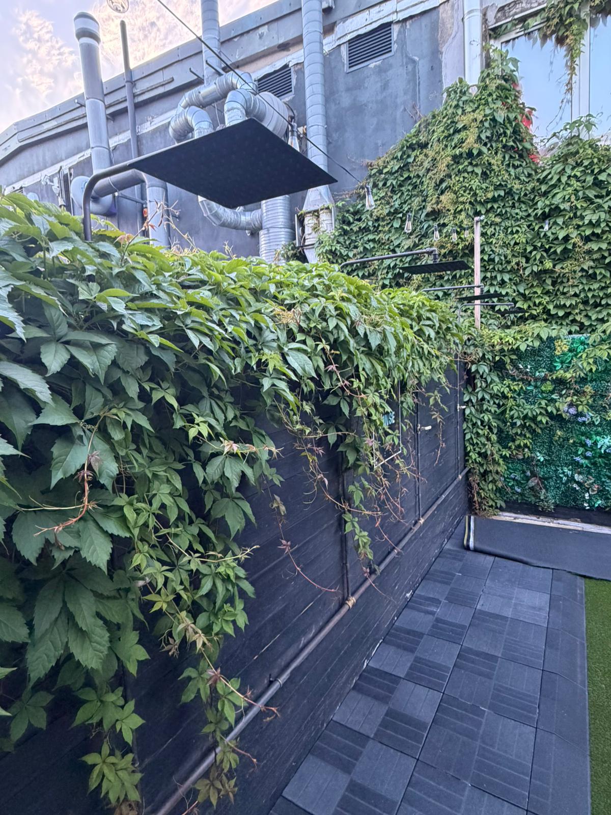 Outdoor rain showers